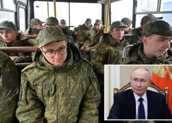 Most Russian recruits have life expectancy of just 20 minutes on Ukraine front lines, chilling report claims
