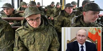 Most Russian recruits have life expectancy of just 20 minutes on Ukraine front lines, chilling report claims