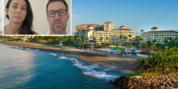 Horror as man, 28, is killed by a crocodile in Puerto Vallarta as California couple try to save him