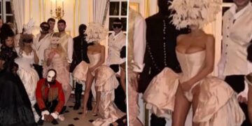 Kanye West drops staggering six figures on masquerade-themed birthday party with wife Bianca Censori