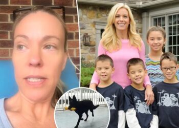 Kate Gosselin ignores drama surrounding son Collin’s upcoming tell-all about childhood — talks rescue dog instead