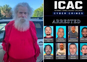 Man named Santa Claus among 11 busted in undercover, Louisiana child sex predator sting