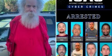 Man named Santa Claus among 11 busted in undercover, Louisiana child sex predator sting
