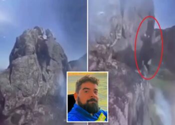 Hiker plunges 500 feet to his death after posing for photo on rock