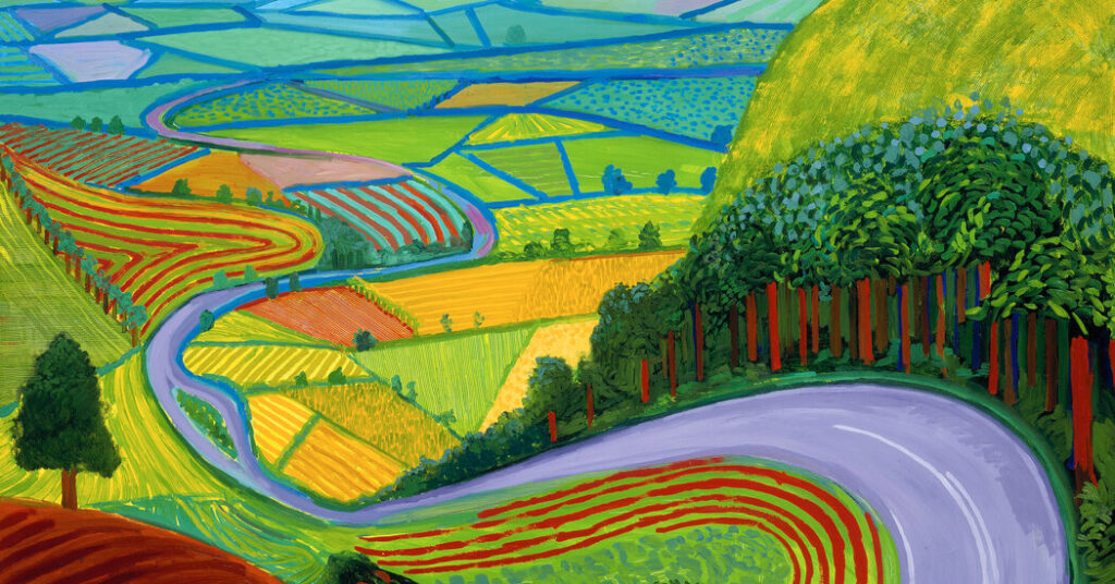 David Hockney and the Bliss of Not Standing Still