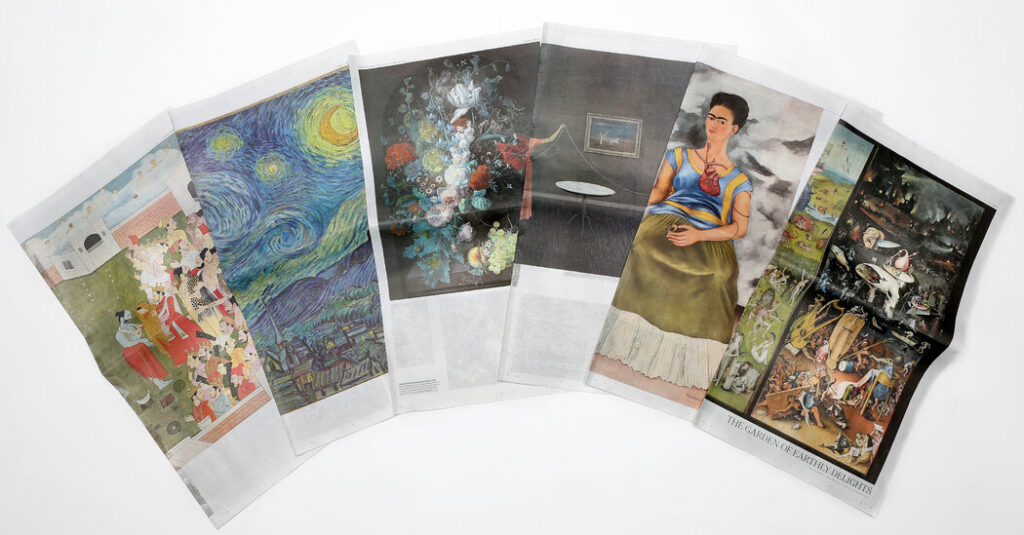 How We Brought an Art Gallery to Your Sunday Paper