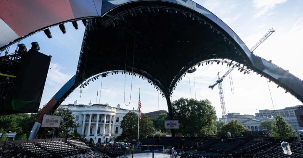 Merger Cleared, David Ellison to Join Trump at U.F.C. Bout