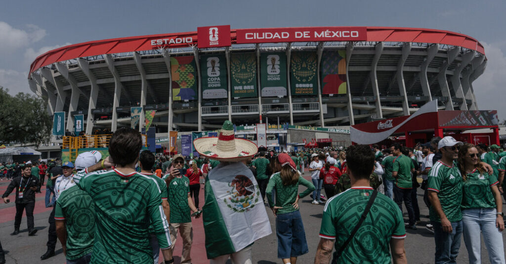 As World Cup Begins, Mexico City Becomes a Global Stage
