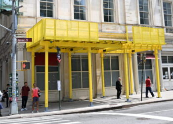 These Sidewalk Sheds Aren’t Eyesores