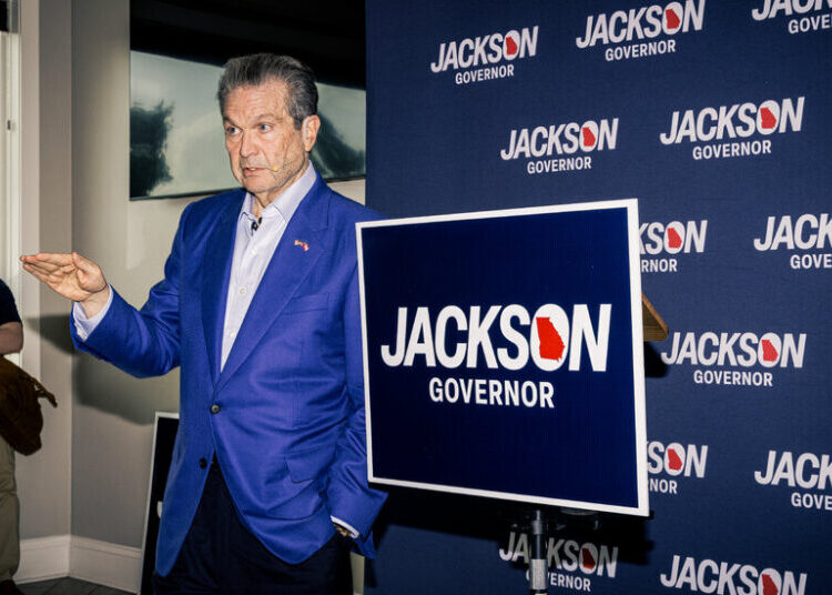Rick Jackson, a Billionaire, Wins G.O.P. Runoff for Georgia Governor