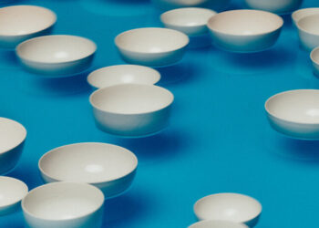 In 30,000 Gallons of Water, Hundreds of
  
Bowls Play Music of the Spheres