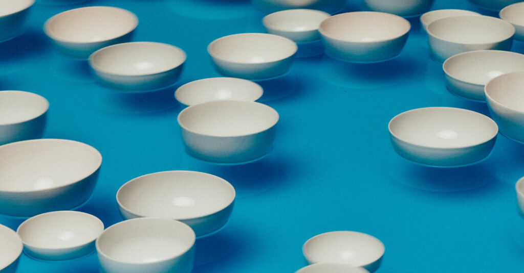 In 30,000 Gallons of Water, Hundreds of
  
Bowls Play Music of the Spheres