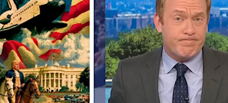 ‘This is not going to help’: MS NOW host dissects oddities in Trump’s 60-post social spree