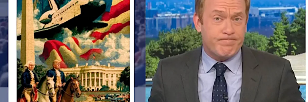 ‘This is not going to help’: MS NOW host dissects oddities in Trump’s 60-post social spree