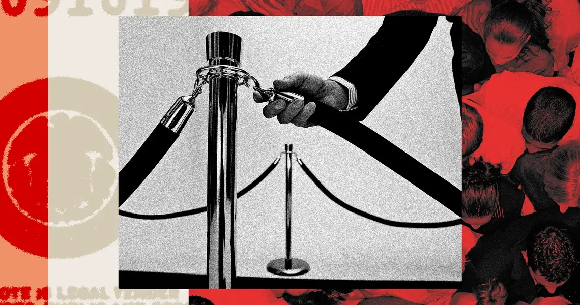 In the new Gilded Age, everything is a private club