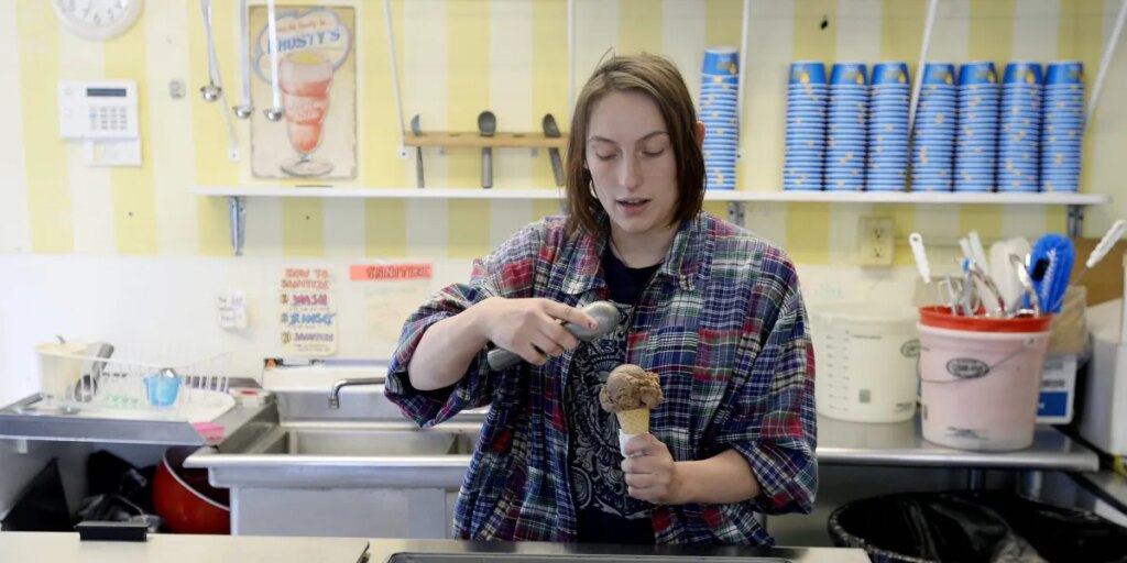 Hundreds of teens are flooding job ads to work at ice cream shops and swimming pools as they grapple with the worst summer job market in 80 years
