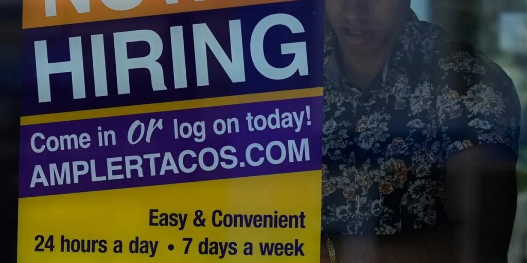 New jobs report shows 7.6 million jobs added in April as layoffs and people quitting their jobs both fell
