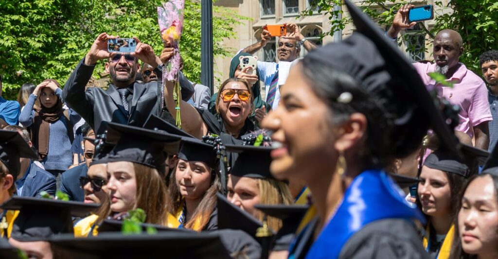 Photos: A Graduation, A Celebration, And Self-Deportation