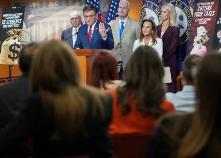 House Republicans debut new midterm message — and onlookers are speechless