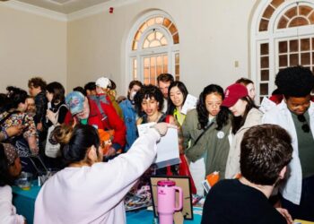 To make friends, join a club. To join a club, find an activity fair.