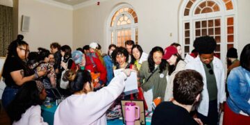To make friends, join a club. To join a club, find an activity fair.