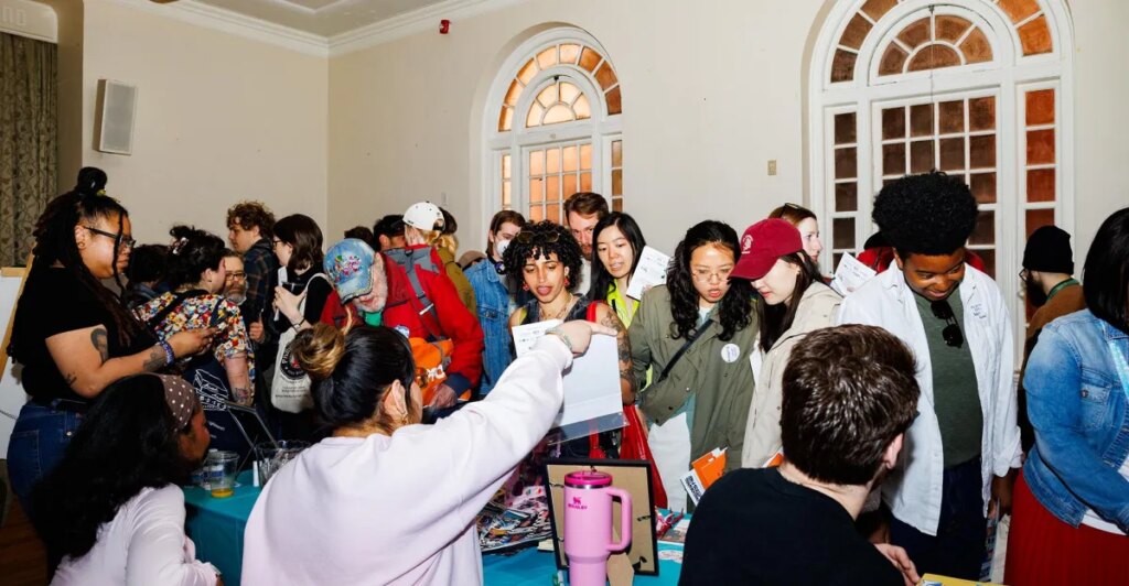 To make friends, join a club. To join a club, find an activity fair.