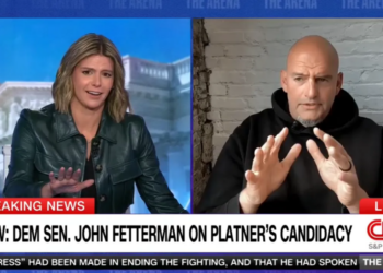 Blindsided CNN anchor ‘glad’ her kids weren’t watching as Fetterman unleashes lewd remarks