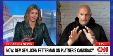 Blindsided CNN anchor ‘glad’ her kids weren’t watching as Fetterman unleashes lewd remarks