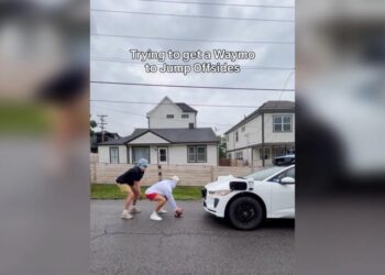 Lads Force Waymo to Play Football