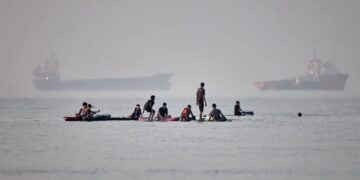 Trump says ‘situation with Iran seems to be going quite well’ while U.S. shoots down more missiles and drones near Strait of Hormuz