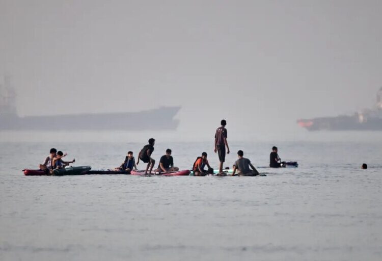 Trump says ‘situation with Iran seems to be going quite well’ while U.S. shoots down more missiles and drones near Strait of Hormuz