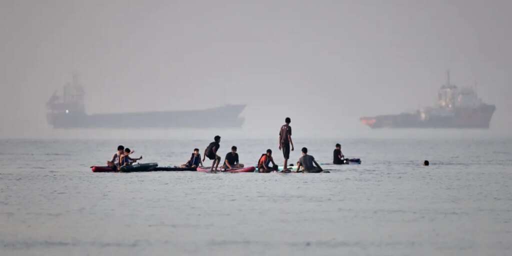 Trump says ‘situation with Iran seems to be going quite well’ while U.S. shoots down more missiles and drones near Strait of Hormuz