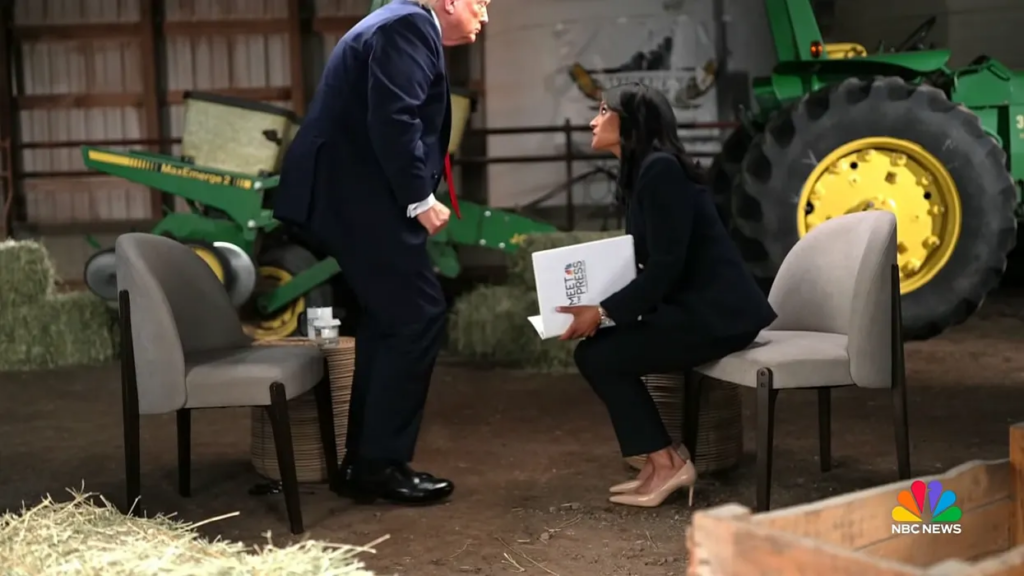 ‘I’ve had enough!’ Furious Trump storms out of interview when pressed on false claims
