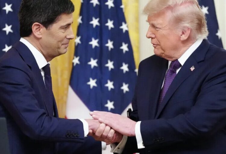 Trump says Fed rate increase would be wrong ahead of Warsh debut