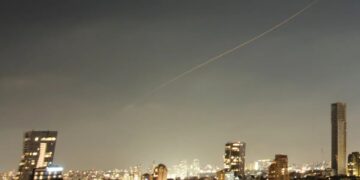 Iran fires missiles at Israel in first such bombardment since ceasefire as Trump says ‘I’m not happy about’ Israeli strikes on Lebanon