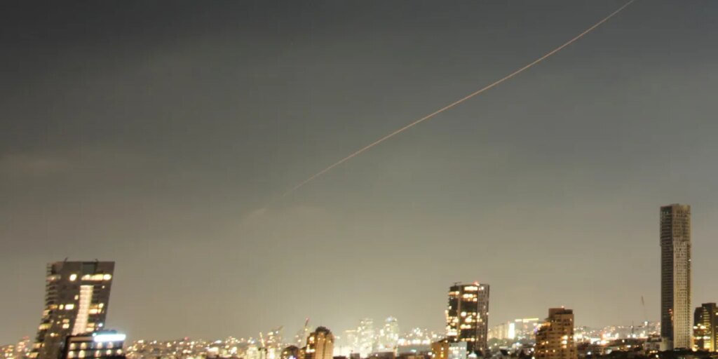 Iran fires missiles at Israel in first such bombardment since ceasefire as Trump says ‘I’m not happy about’ Israeli strikes on Lebanon