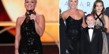 Pink shouts out teen daughter Willow as ‘Broadway’s biggest fan’ during Tony Awards 2026 opening monologue