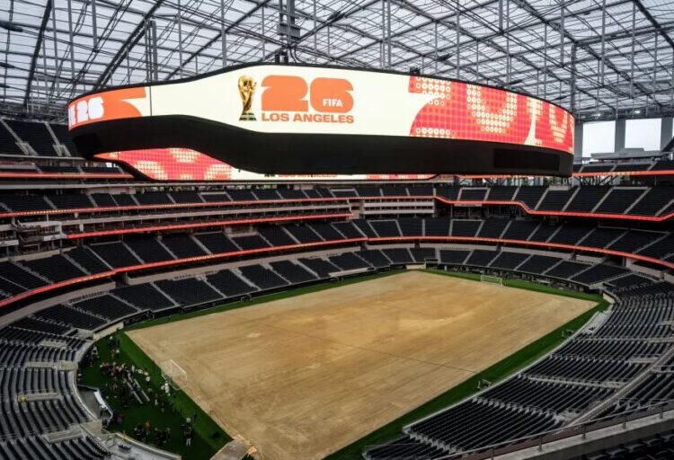 SoFi Stadium workers vote to authorize a strike as Los Angeles prepares to host World Cup games