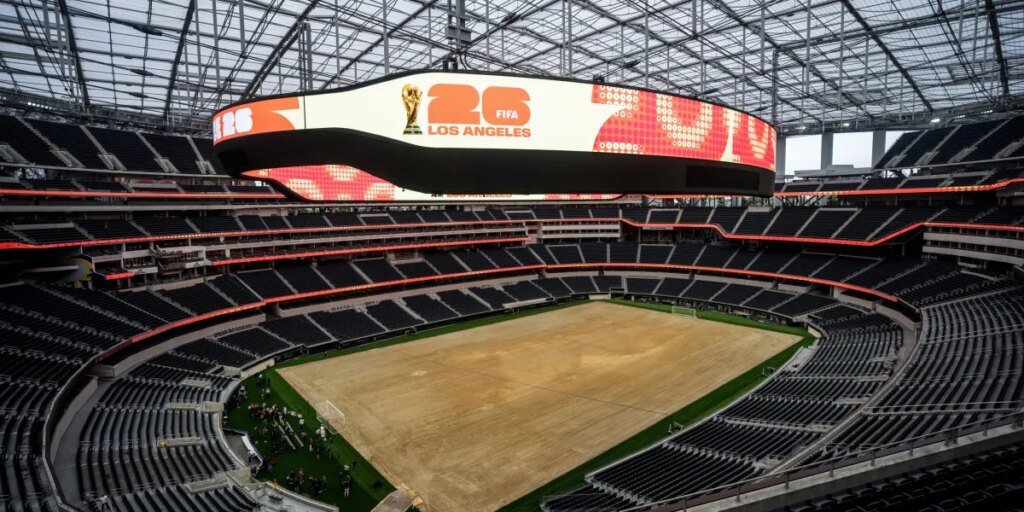SoFi Stadium workers vote to authorize a strike as Los Angeles prepares to host World Cup games