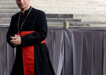 Pope Leo receives seven-minute standing ovation after calling for the public’s ‘moral renewal’ to respect migrants