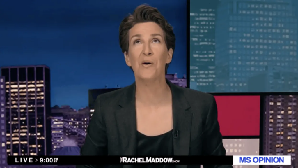 Rachel Maddow has a field day as Trump drowned in boos and middle fingers at NBA Finals