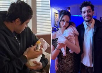 Pete Davidson spotted with daughter Scottie after ex Elsie Hewitt’s claims she’s raising baby alone