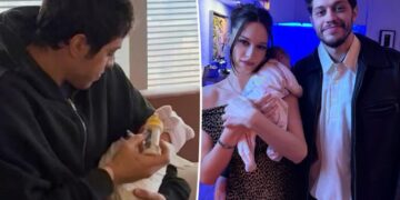 Pete Davidson spotted with daughter Scottie after ex Elsie Hewitt’s claims she’s raising baby alone