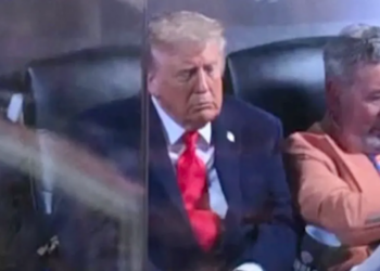 ‘Did he fall asleep?’ Morning Joe host calls out Trump for napping at NBA game
