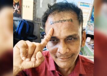 Disaster Strikes When Meme Coin Pays Man to Tattoo Its Name on His Forehead, But They Misspelled It