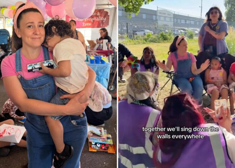 Ms. Rachel visits Delaney Hall, laments Trump admin ‘terrorizing children’