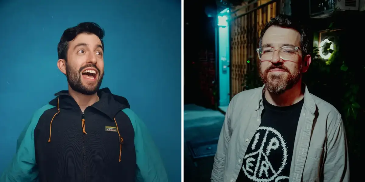 We talked to the comedians behind the viral fake AI ads on the subway