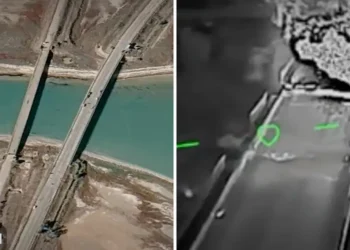 Ukrainian troops are crippling Russia’s supply bridges by slamming drones repeatedly into the asphalt