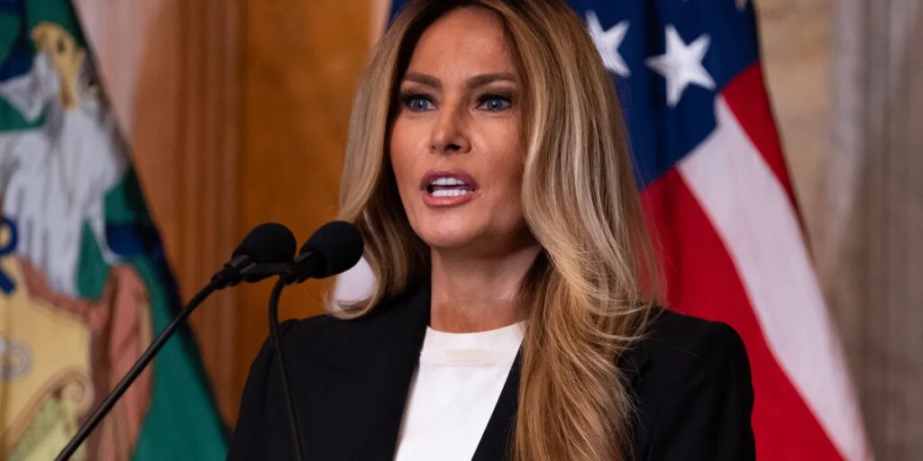 Melania launches Trump Accounts for foster kids — and Democratic governors want no part of it