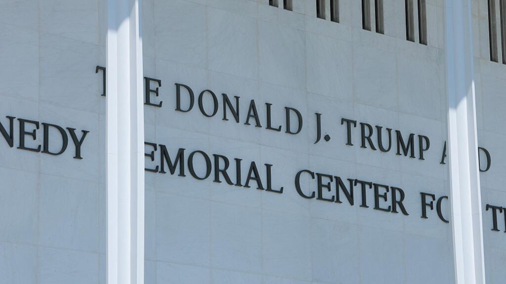Trump’s Name May Stay on Kennedy Center Past Friday Deadline